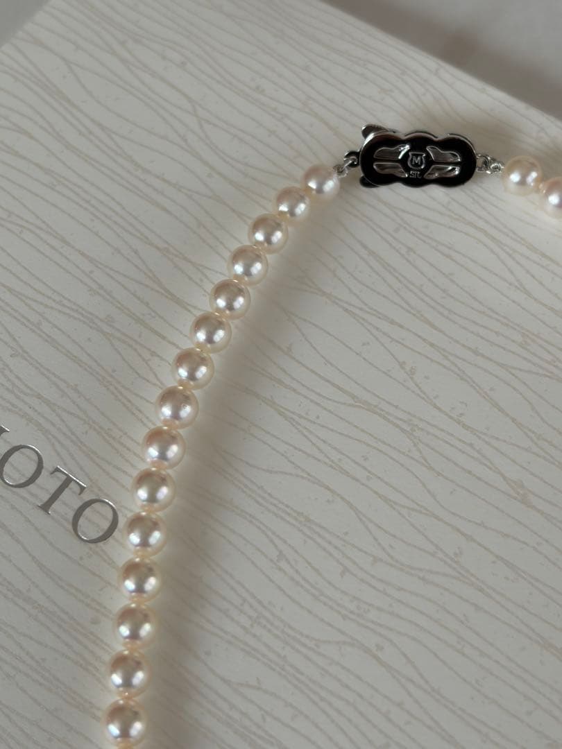 ユユユユユです‼️ ミキモト　パールネックレス