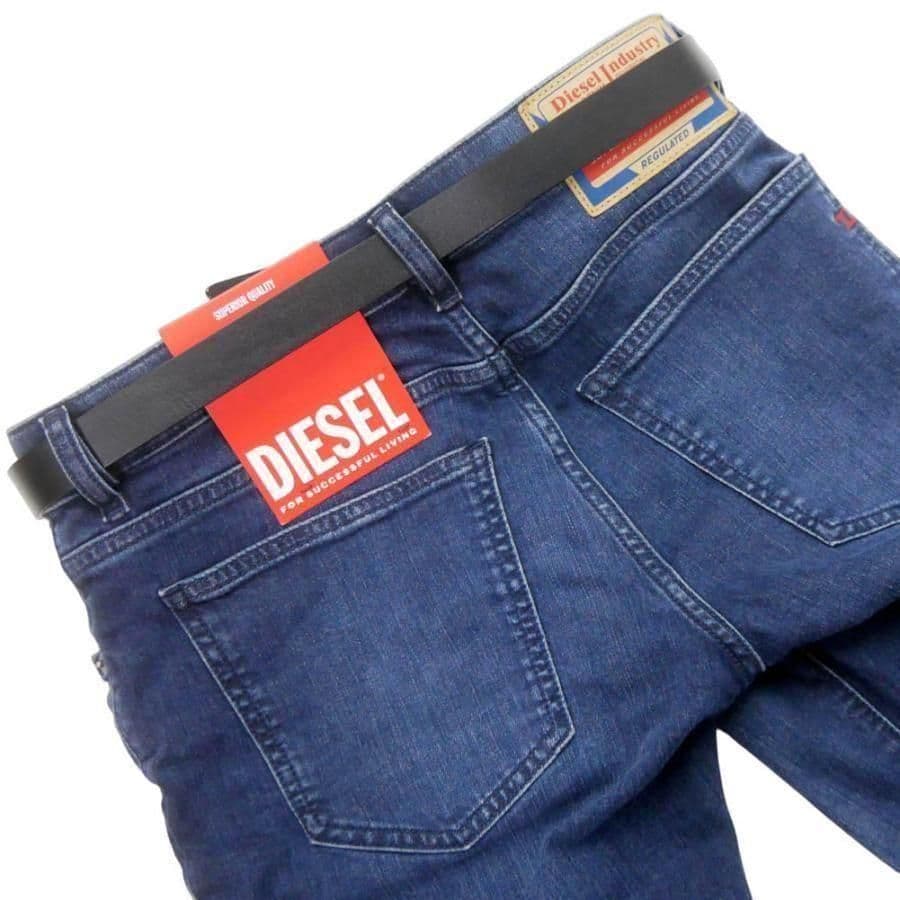 DIESEL ディーゼル ベルト ブラック 85サイズ