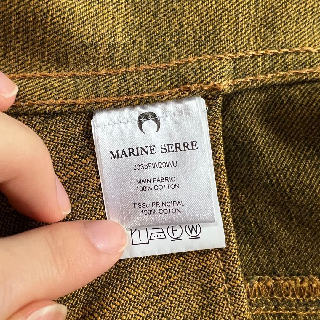 ジャケット・アウター Marine Serre 20FW moonlaser denim jacket