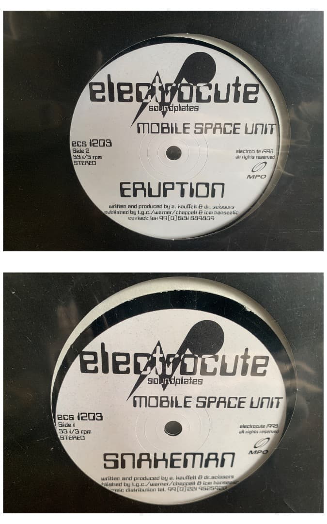 German Techno Electro Compil　レコード18点