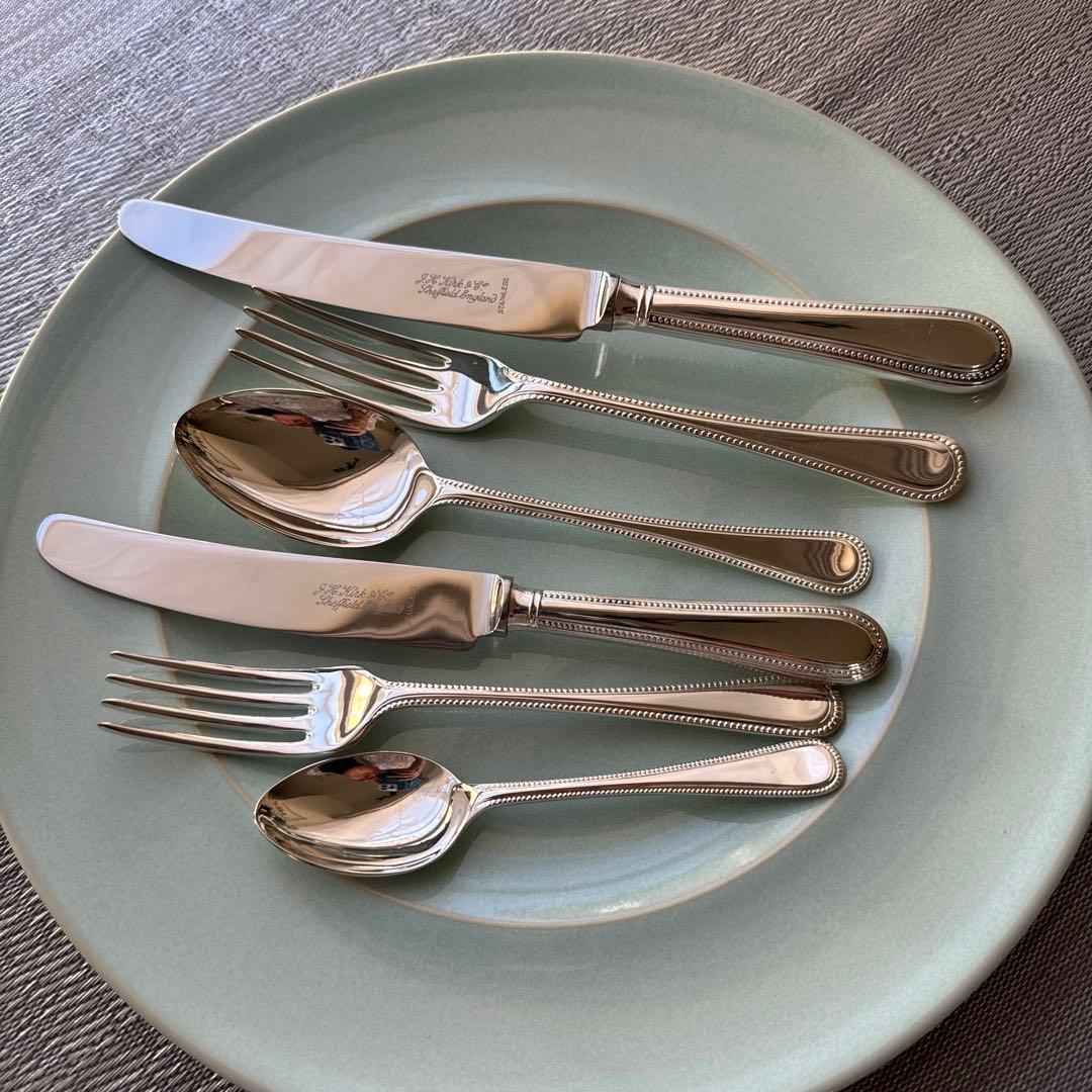 シェフィールド　カトラリー6本セット　4組 計24本