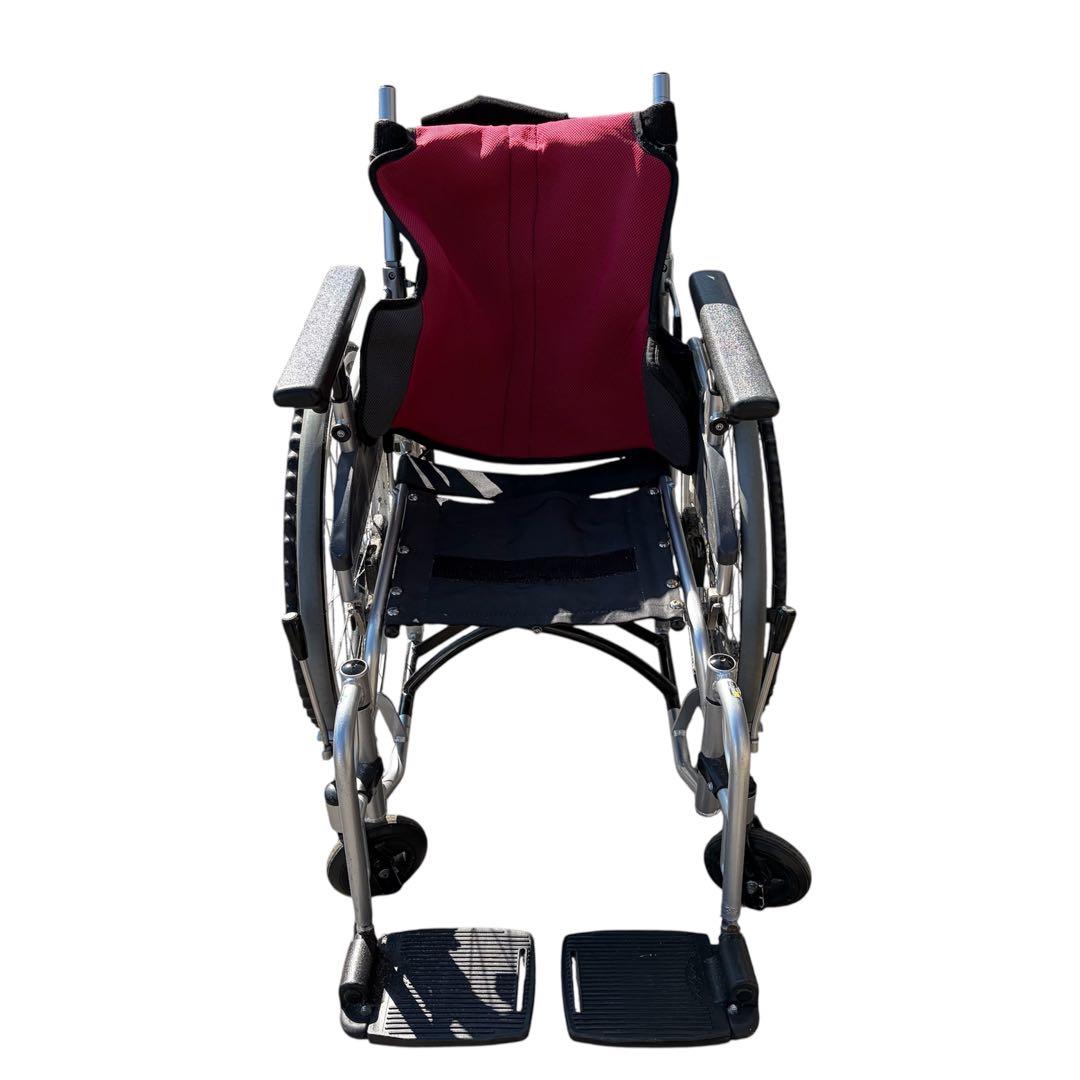 車椅子 【日進医療器 座王シリーズ スタンダード NA-506W】自走式車椅子