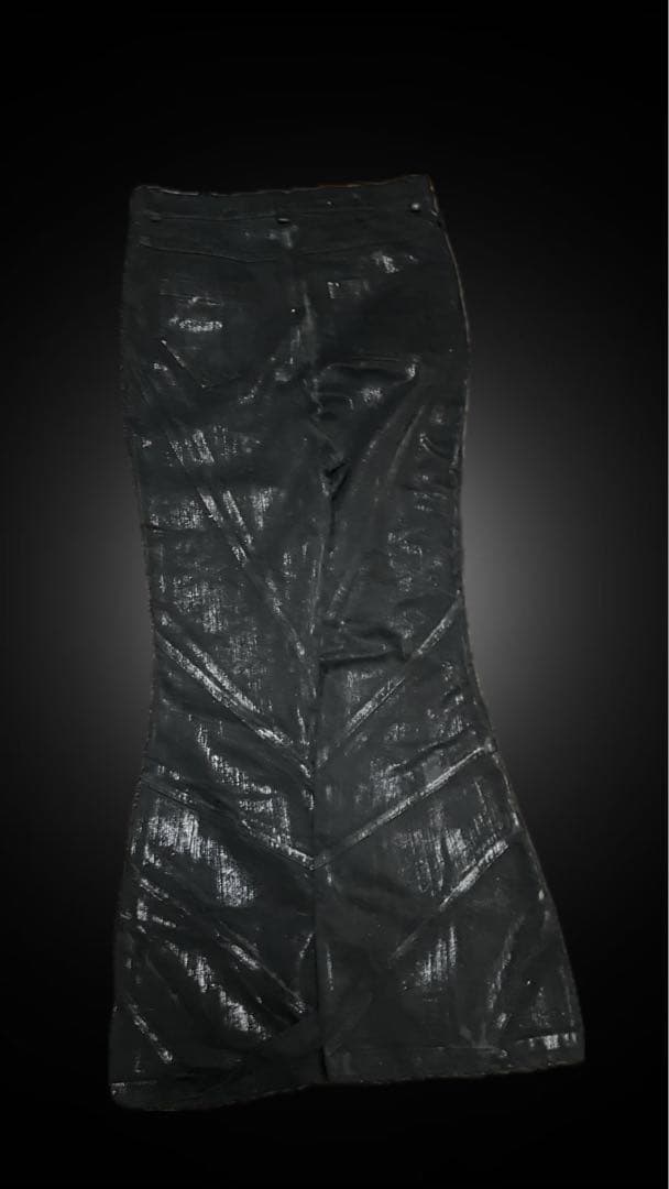 SCD Crowd ワックスフレアデニム Nomassprod