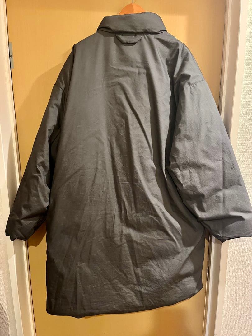 MUJI LABO ムジラボ 高密度織撥水ダウンコート ダークグレー　S-M