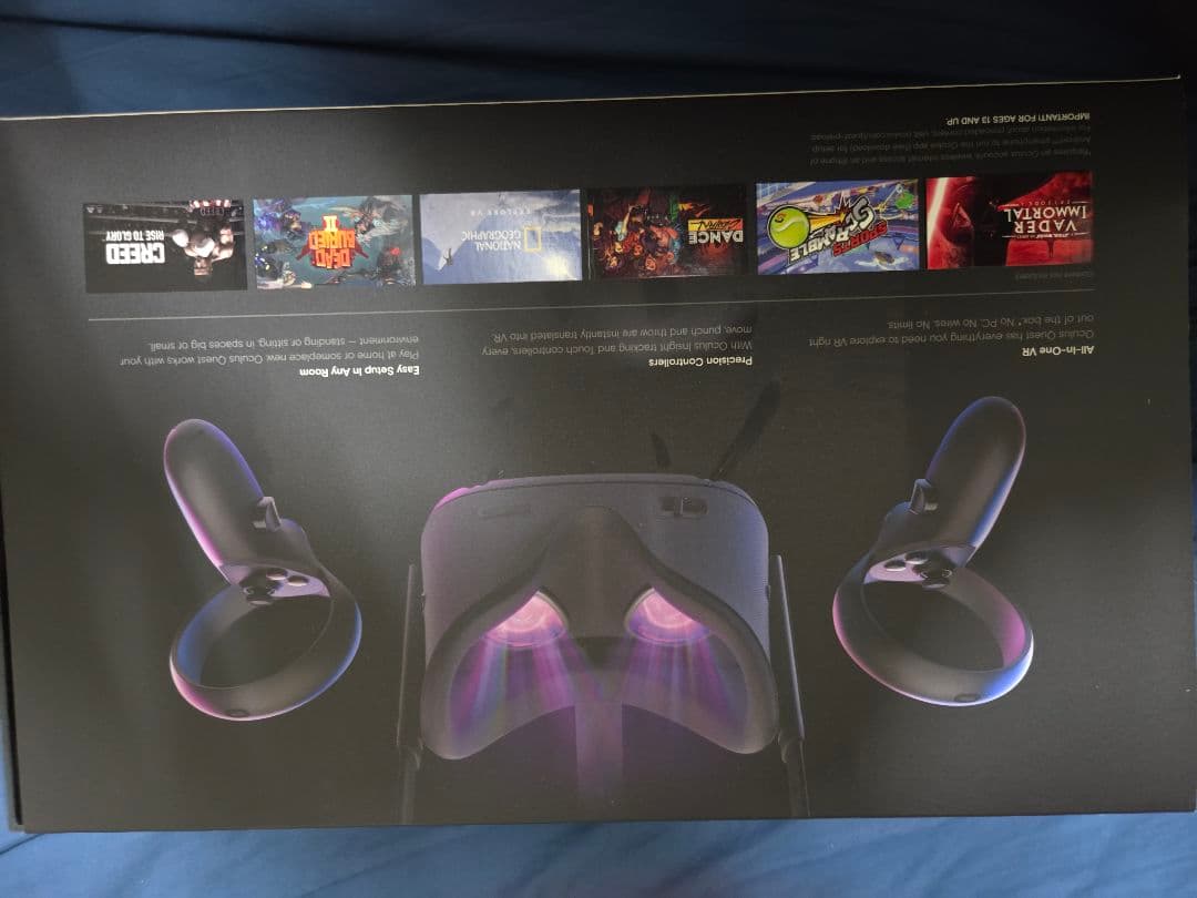  Quest VRヘッドセット + コントローラー