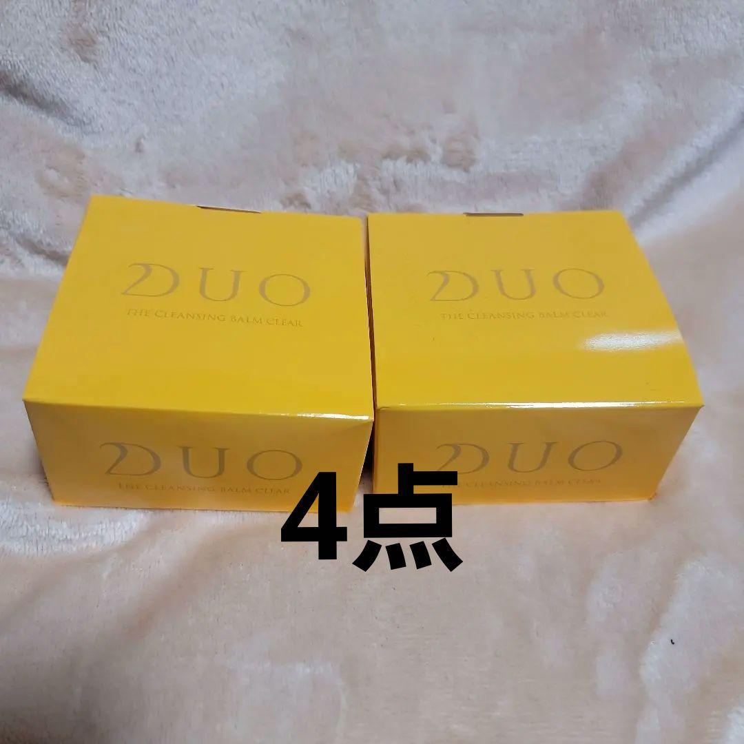 【よっちゃん】DUO クレンジングバーム クリアEX4個セット