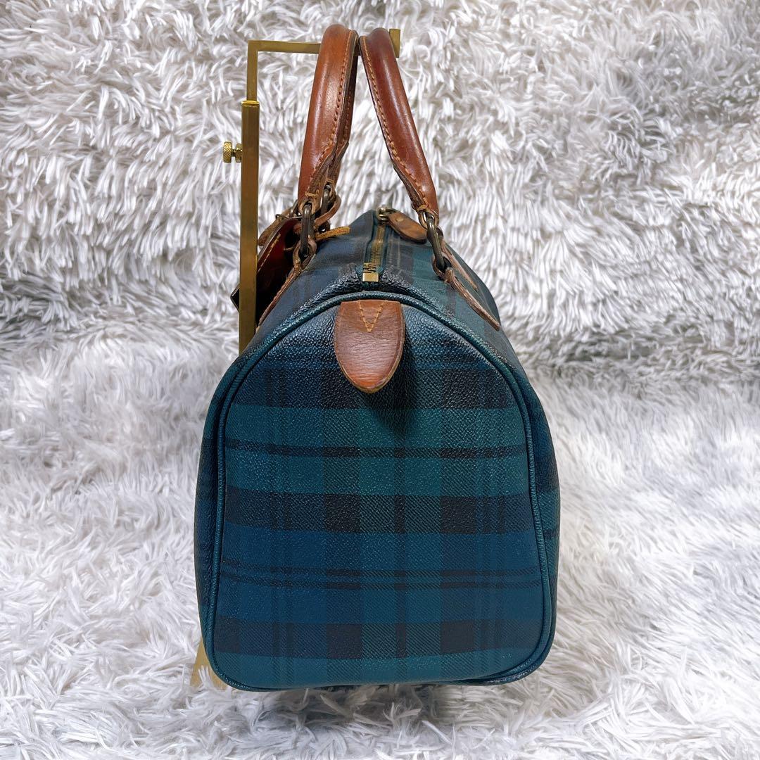 【ポロラルフローレン】ミニボストンバッグ PVC 付属品付き　ビンテージバッグ