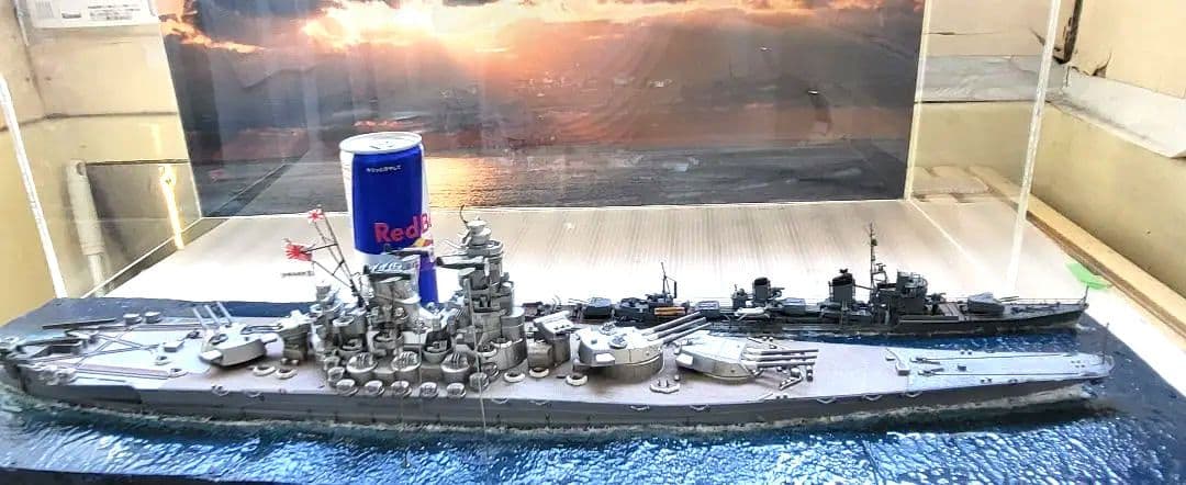 雪風駆逐艦と戦艦大和(1/450)の沖縄特攻or雪風映画のパンフレット