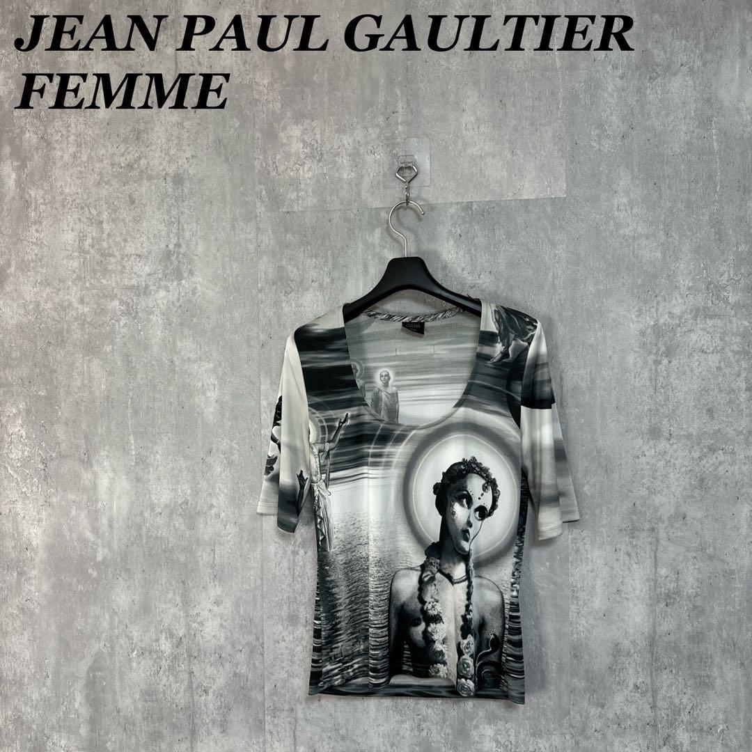 JEAN PAUL GAULTIER FEMME 総柄 トップス 40
