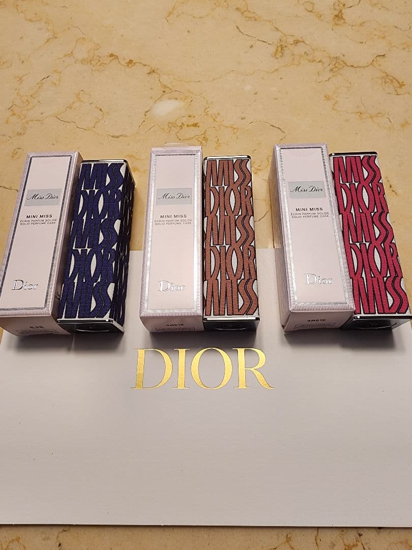 Miss Dior ミニミスケース 3本セット限定品