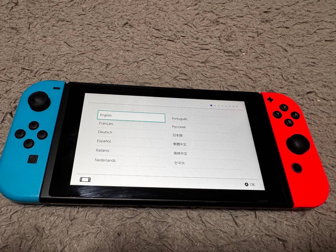 Nintendo switch バッテリー強化版 箱ありセット