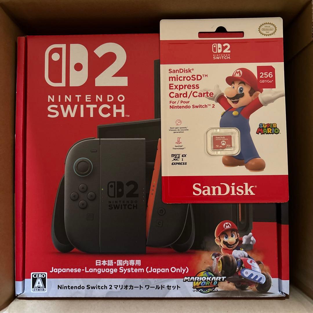 Nintendo Switch 2 日本語版 + 256GB microSD