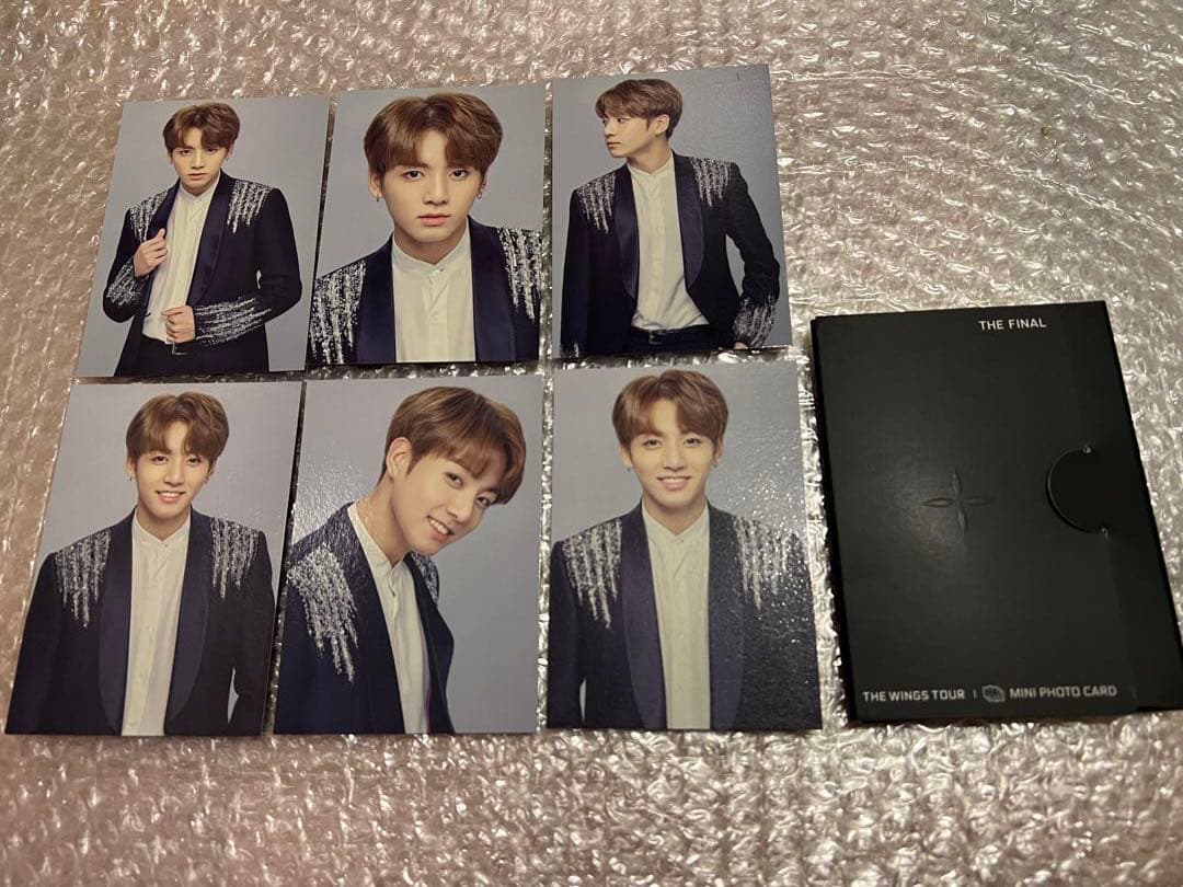 BTS wings final ミニフォト　JUNG KOOK ジョングク　グク