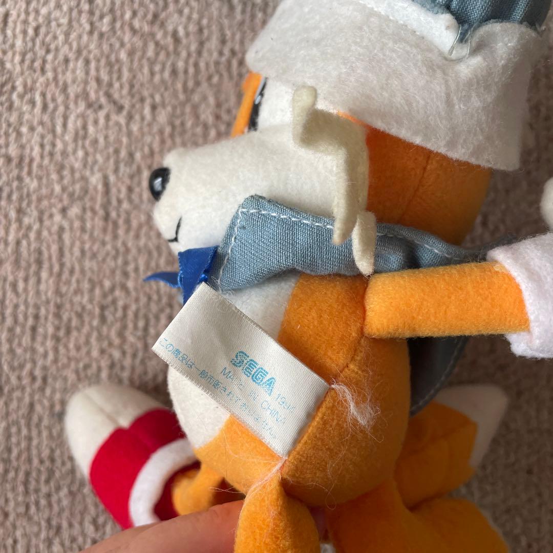 ソニック　テイルス　サマーバケーション　ぬいぐるみ　SEGA セガ