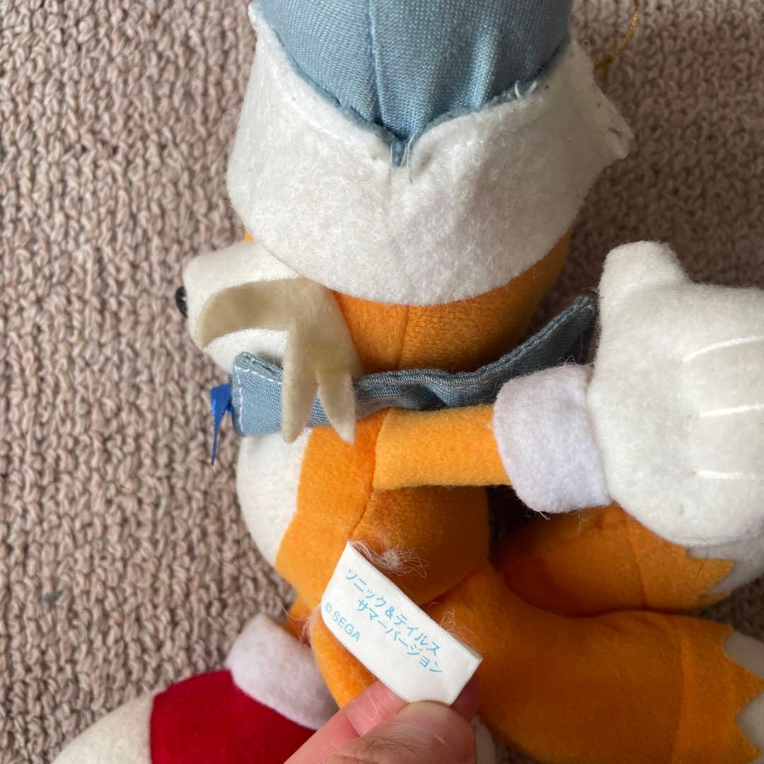 ソニック　テイルス　サマーバケーション　ぬいぐるみ　SEGA セガ