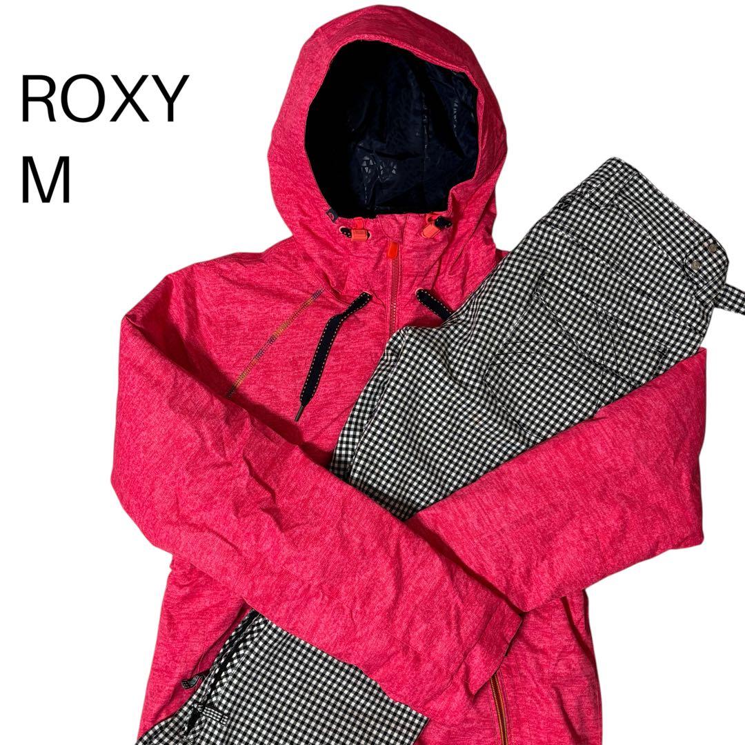 【美品】ROXY ロキシー　スノーボードウェア　上下セット　M
