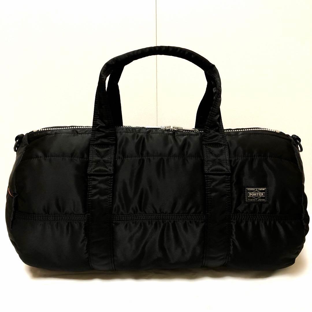 超美品✨廃盤 ポーター タンカー ボストンバッグ2way ブラック 吉田カバン