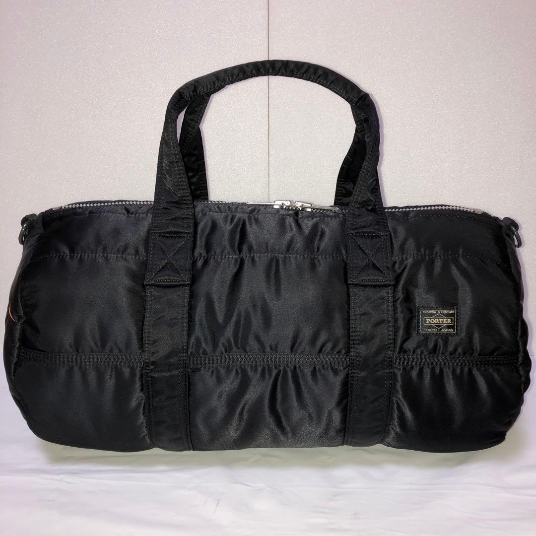 超美品✨廃盤 ポーター タンカー ボストンバッグ2way ブラック 吉田カバン