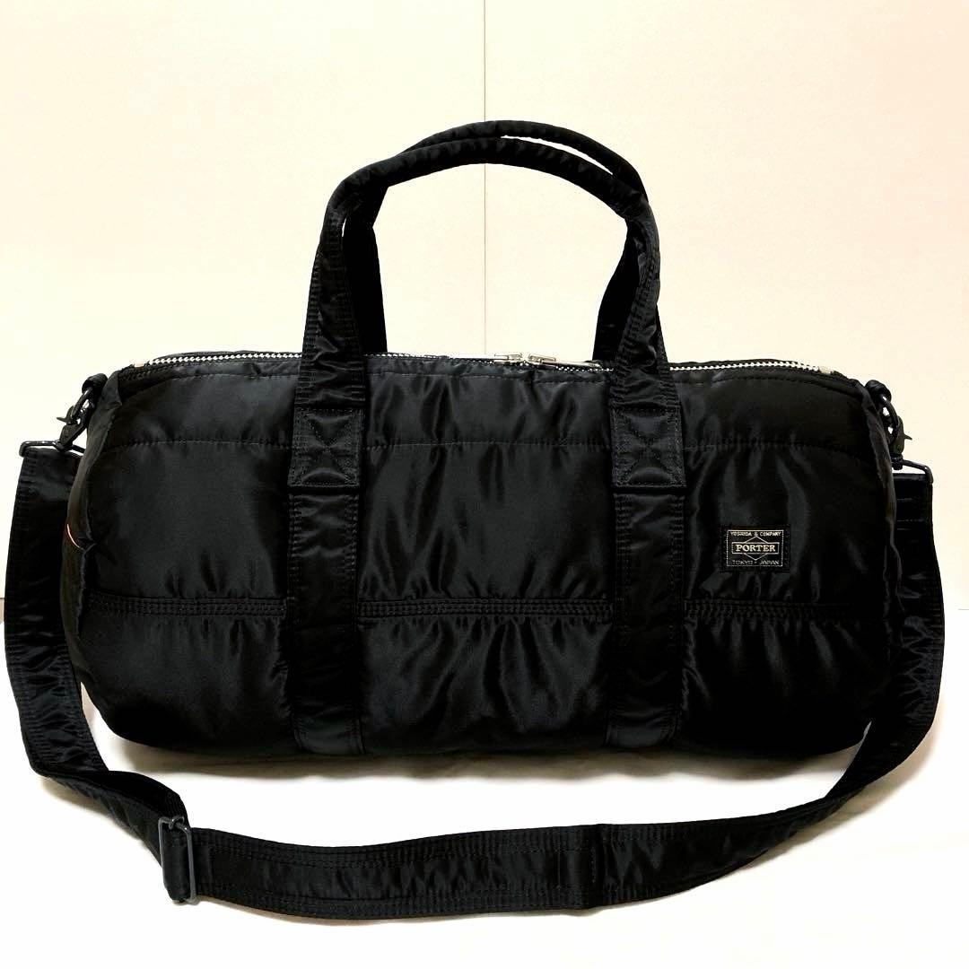 超美品✨廃盤 ポーター タンカー ボストンバッグ2way ブラック 吉田カバン