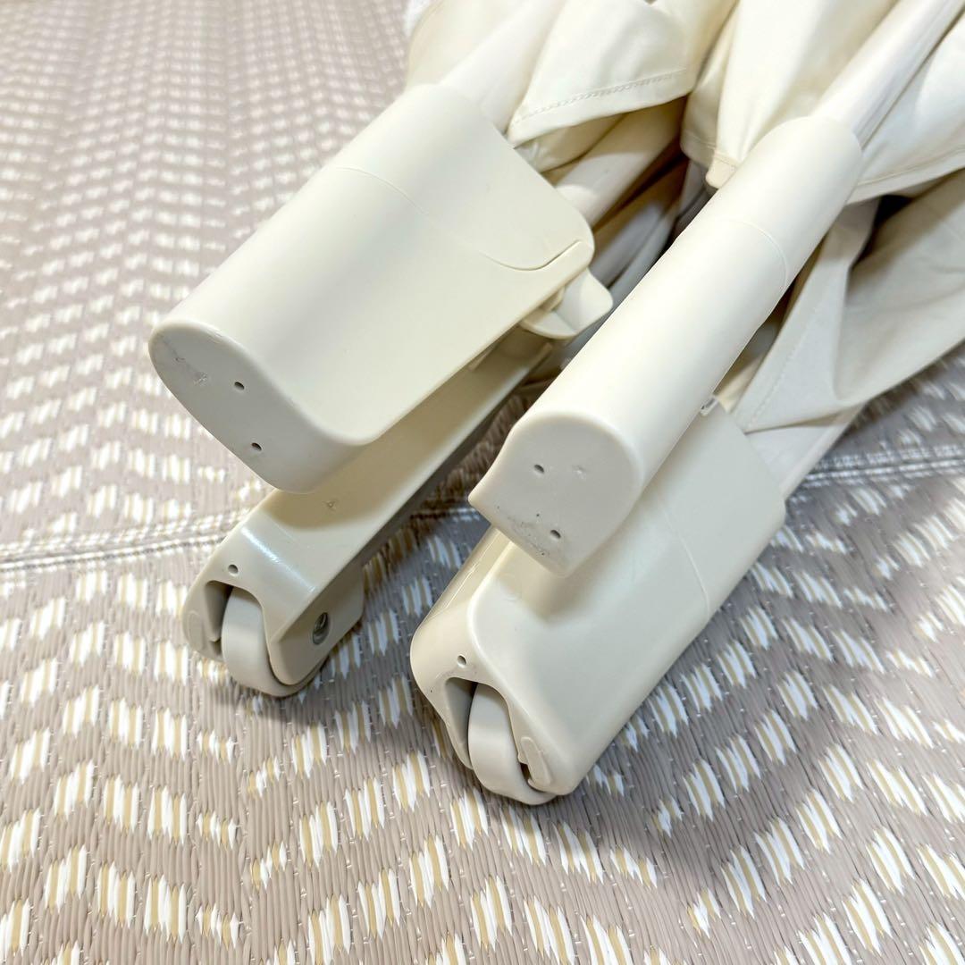 アップリカ　ココネルエアーAB ホワイトグレー Aprica ベビーベッド