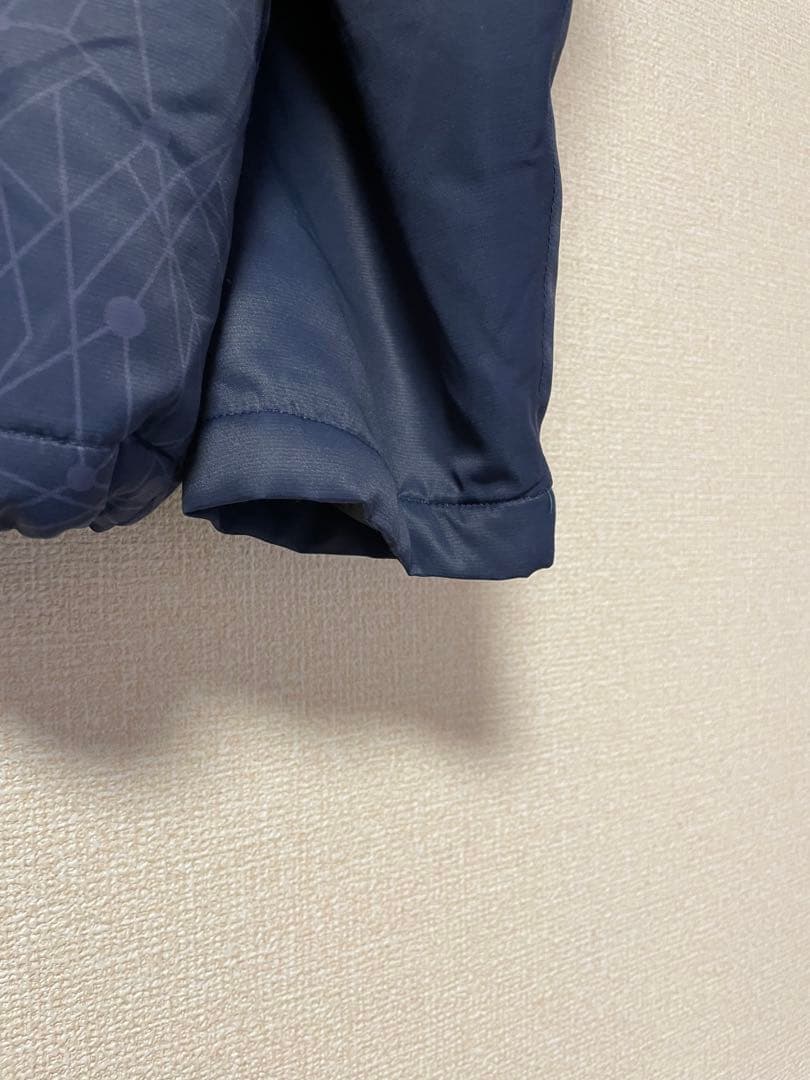 インザペイント ネイビー フリース裏地付き ウォームアップウェア 上下セット