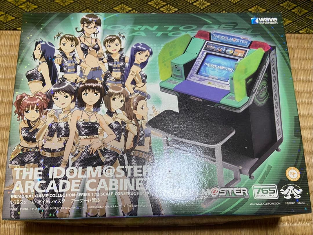 1/12 ゲーム筐体「アイドルマスター/アーケード筐体キット」WAVE