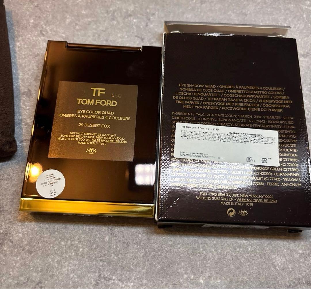 トムフォード　アイカラークォード　29 デザート　フォックス