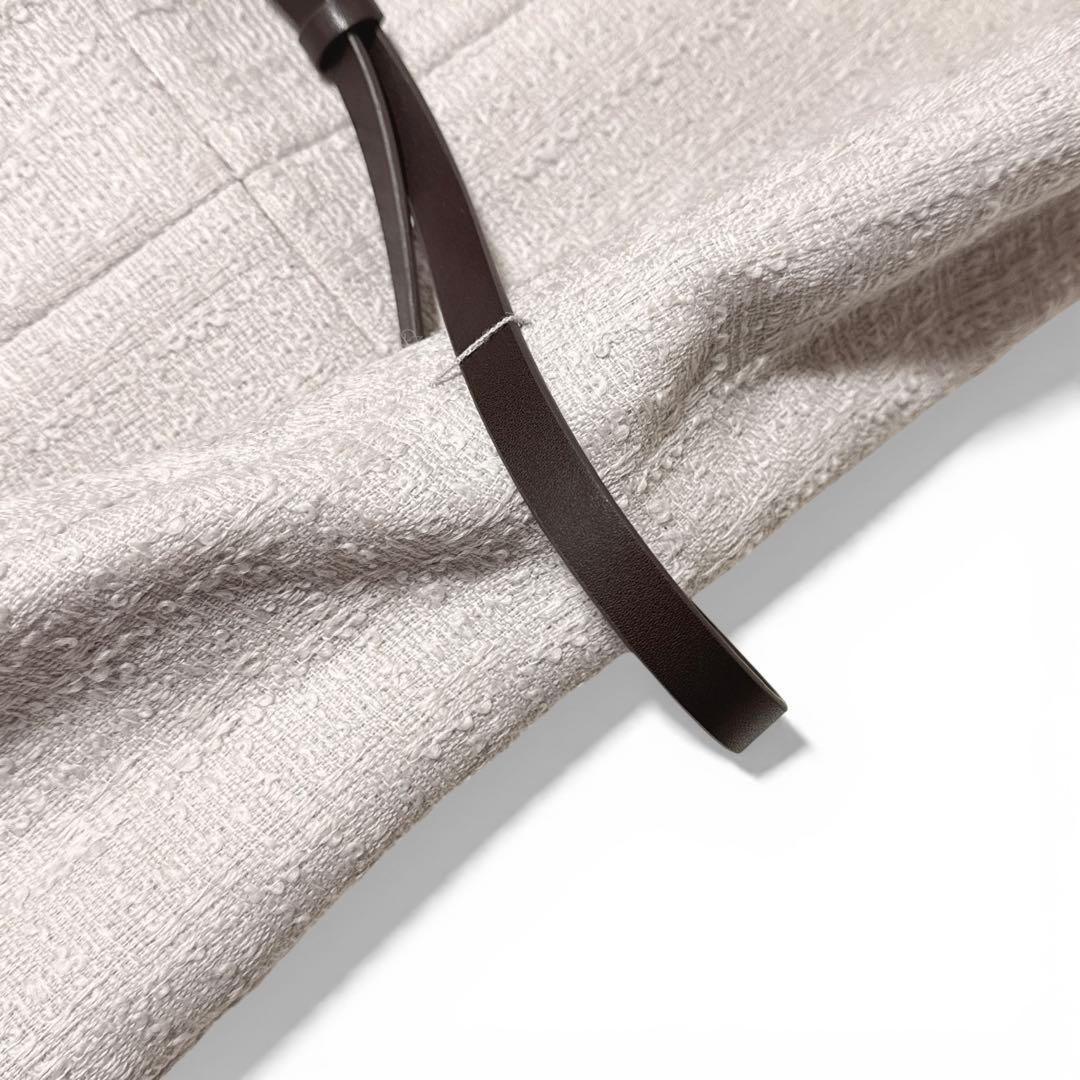 新品タグ付✨️定価9.4万　エブール　イタリア製生地　リュクスツィード ワンピース