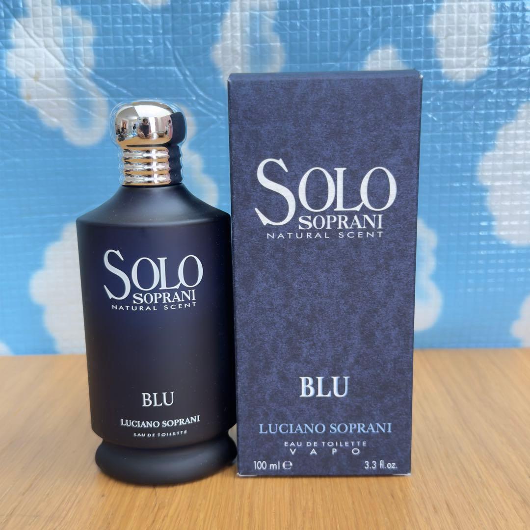 ルチアーノ ソプラーニ ソロ ブルー EDT 100ml SOLO BLUE