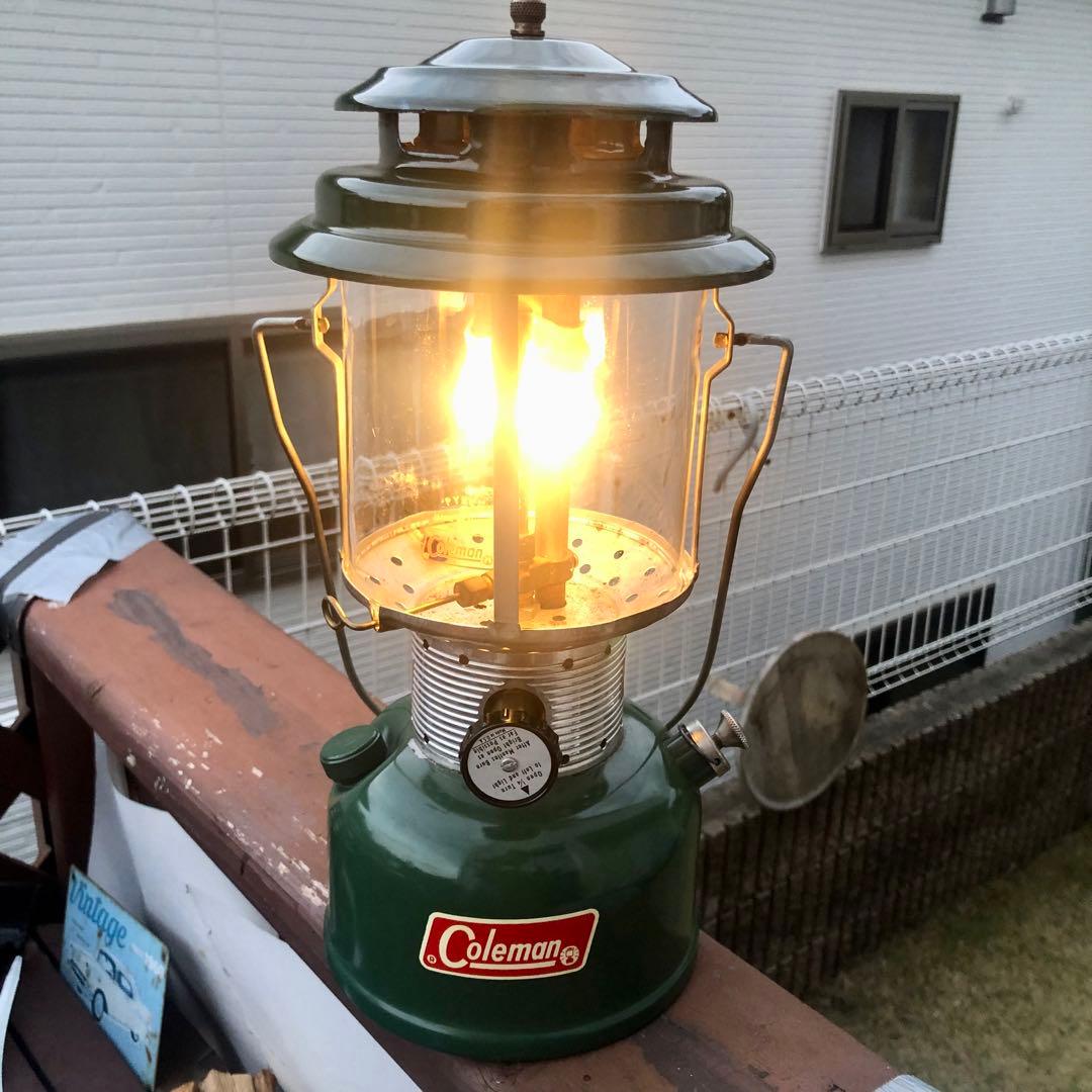 【1971年1月製造】 コールマンビンテージ ランタン220F クラムシェル付き