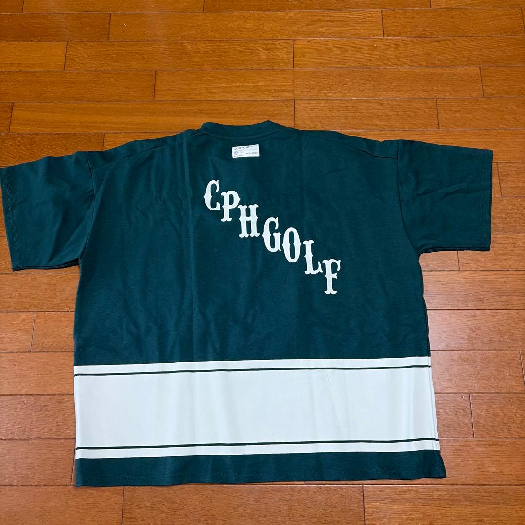 Cph/Golf エクストララージ ダークグリーン シャツ