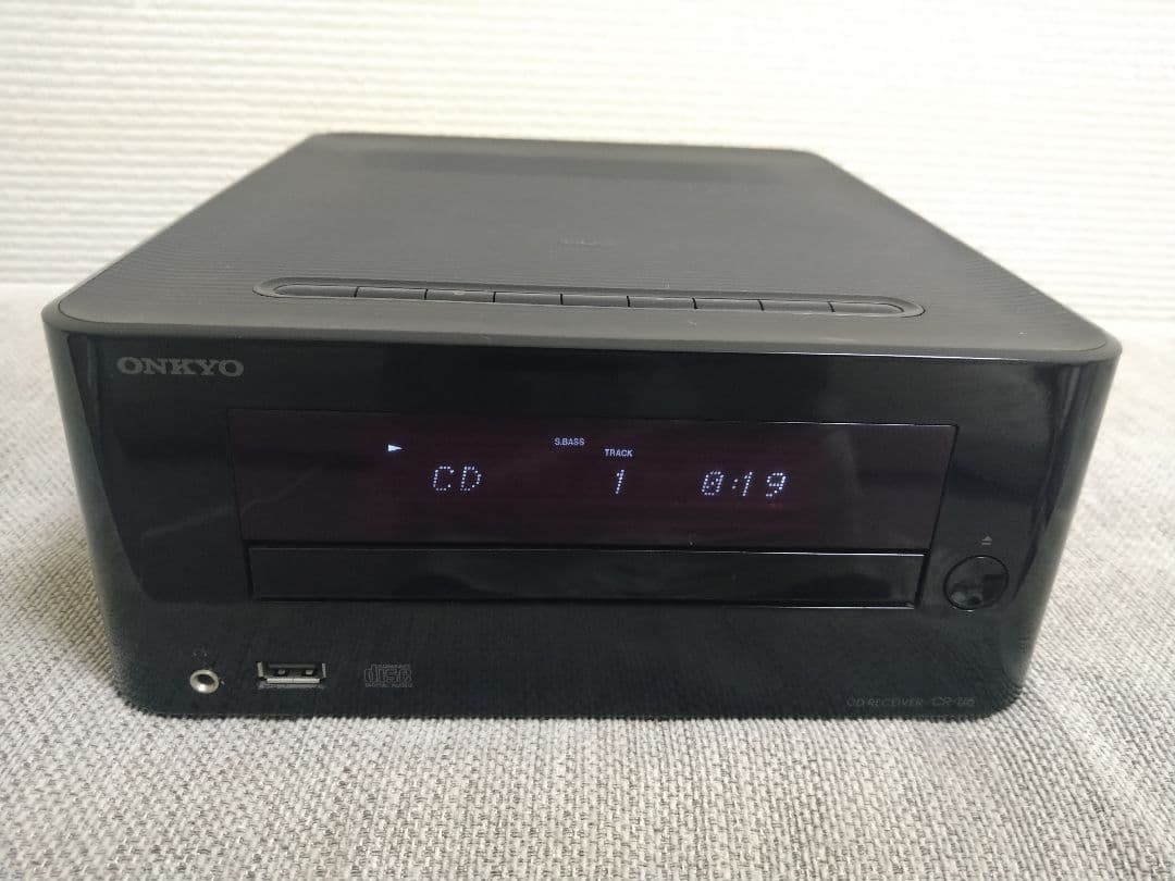 オンキョー　CDレシーバーシステム　ONKYO　CR-U6　リモコン付
