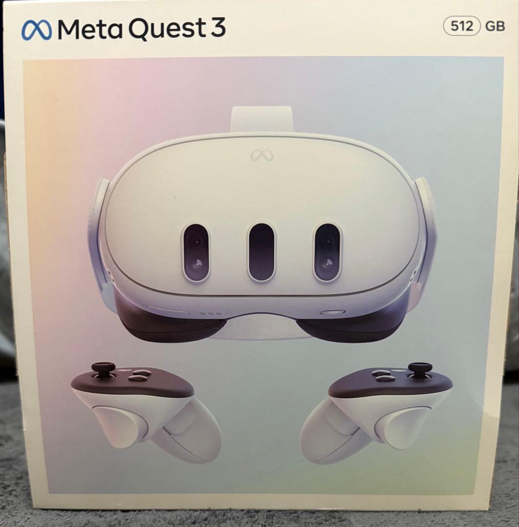 [3点セット] Quest 3 512GB VRヘッドセット