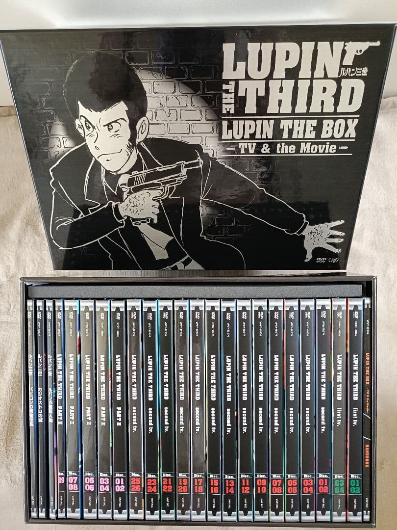 【美品·一部未開封】ルパン三世 LUPIN THE BOX DVDセット特典付♪