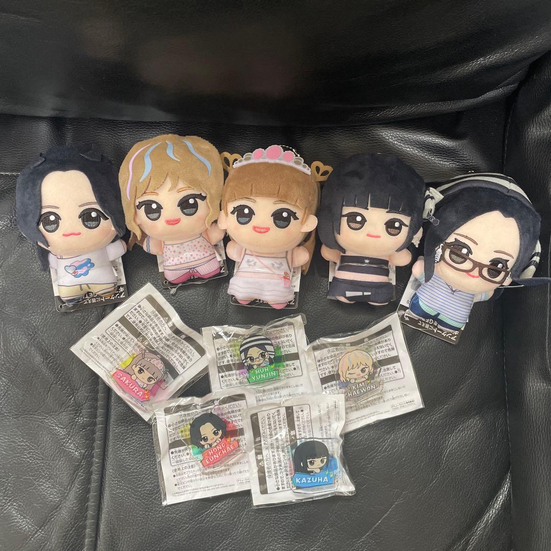 ルセラフィム　ちびぐるみ　おなまえアクリルバッジ　セット