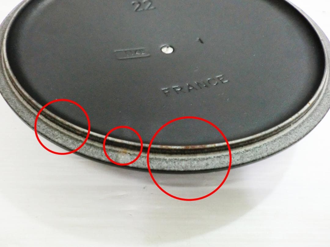 LE CREUSET シグニチャー ココット・ロンド 22cm マットブラック