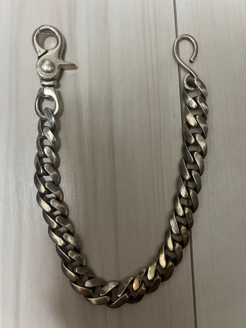 Kubizm NEXUS7 ウォレットチェーン シルバー ジルコニア