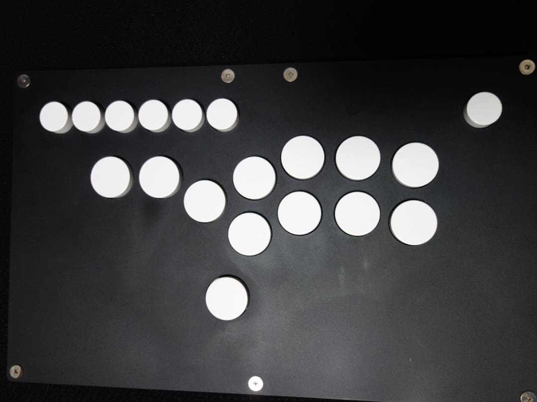 レバーレスコントローラー　Fightbox B1-UV-B-W　（改造済み）