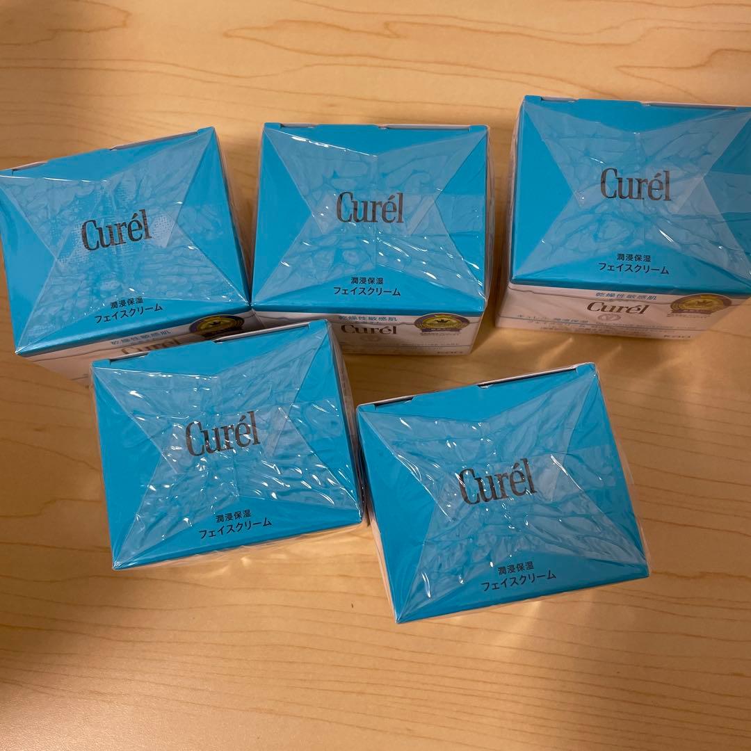 Curél フェイスクリーム 5個セット