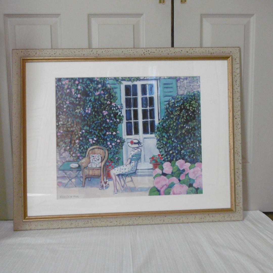 カシニョール 　リトグラフ版画　本人サイン入り