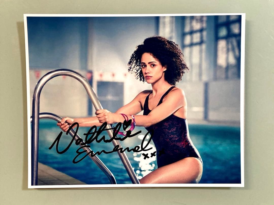 セール中…ナタリー・エマニュエル直筆サイン入り超大型写真…ワイルド・スピード…