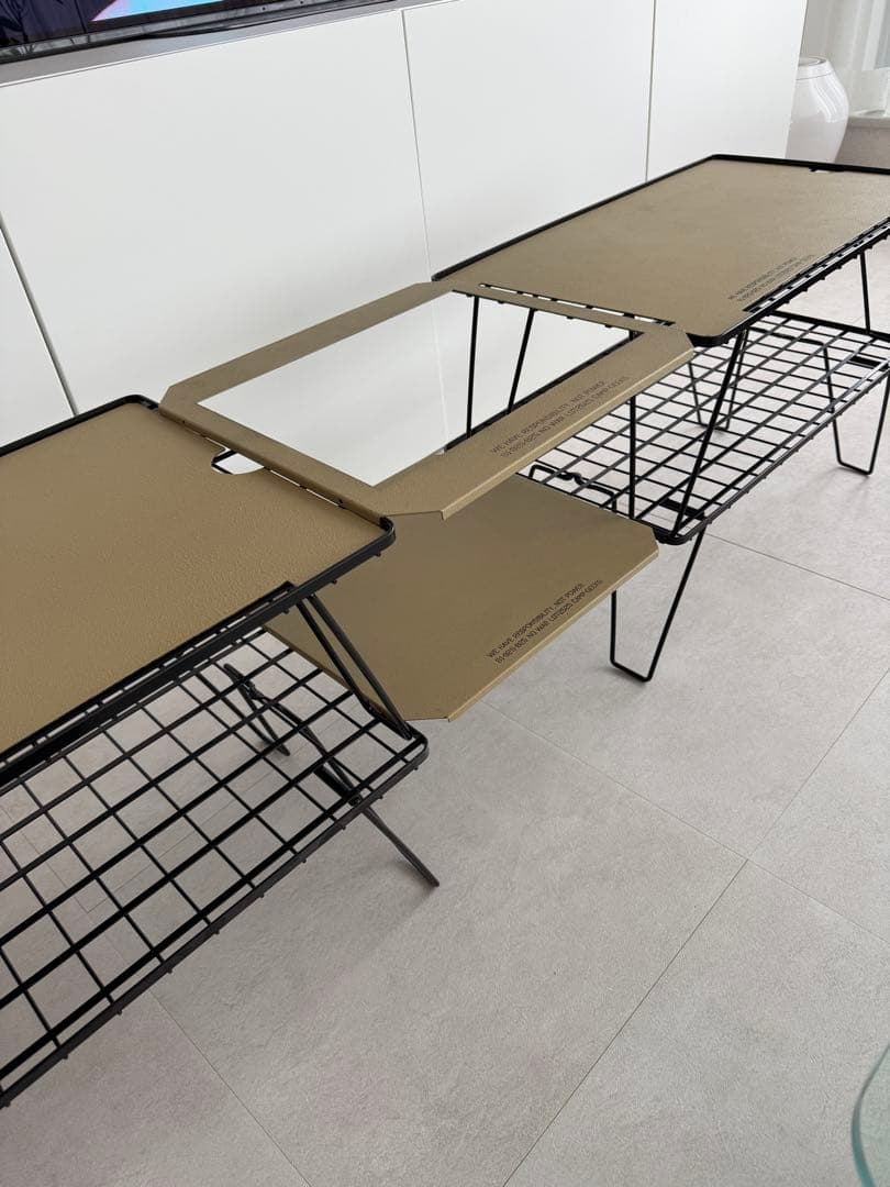 【値引き】CAMP GEEKS フィールドラック 9点セット(ケース付き)