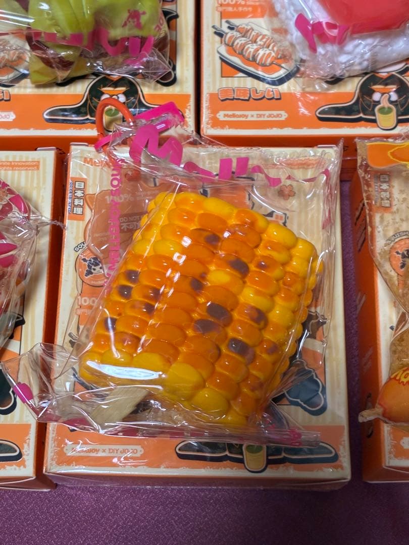 Mellojoy スクイーズ　和食シリーズセット