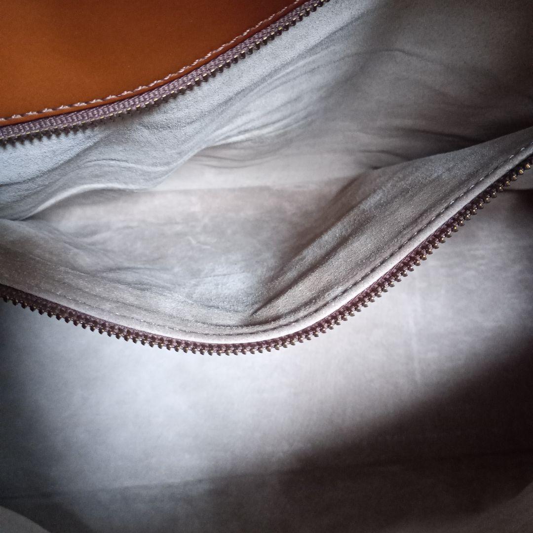 SOMÈS SADDLE ブラウンレザー ビジネスバッグ