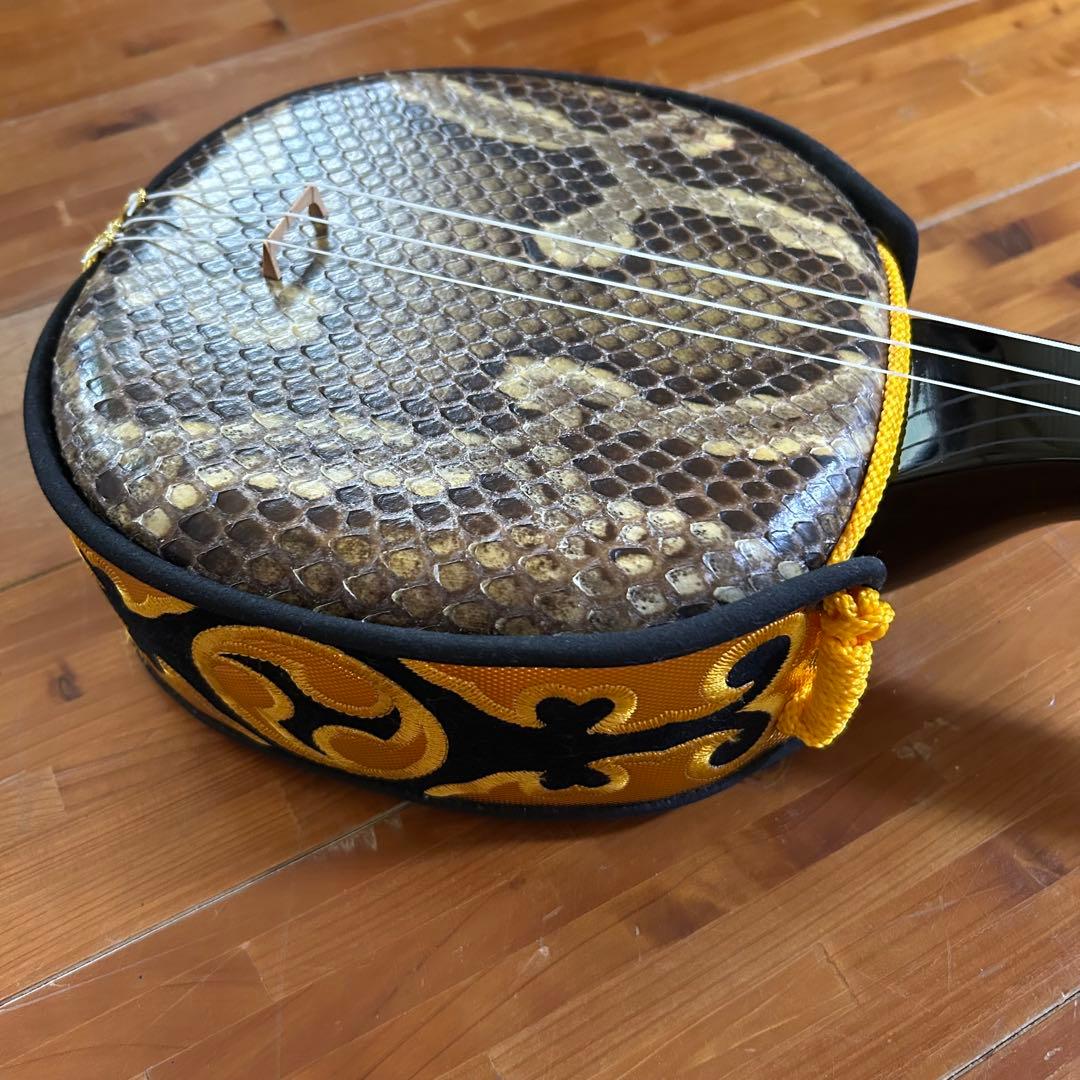 ◼️m◼️宮古島から②◼️本皮一枚張り三線◼️沖縄◼️初心者の方にも◼️音色動画有◼️