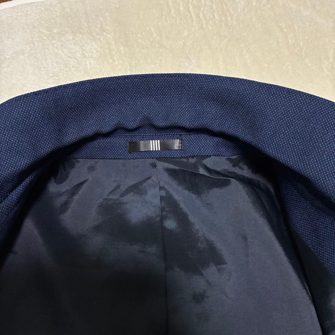 3ピース スーツセレクト スーツセットアップ ブルー AB5