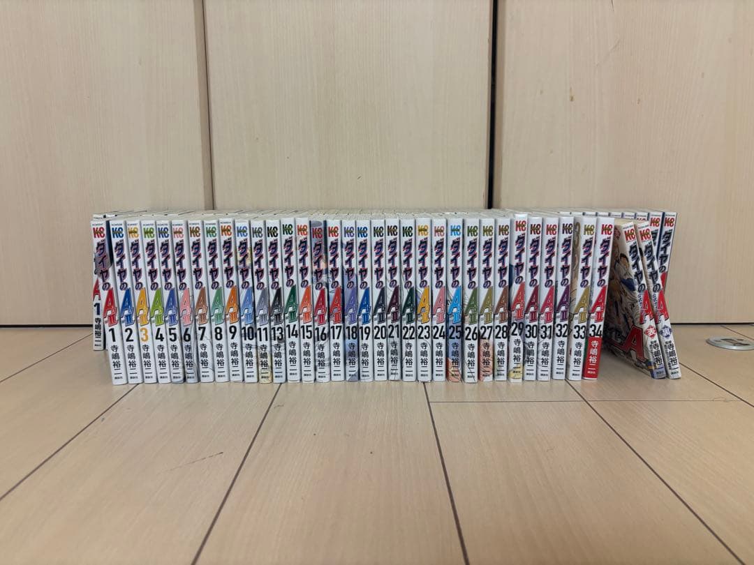 ダイヤのA act2 全巻セット 1〜47 1〜34 公式ガイドブック付