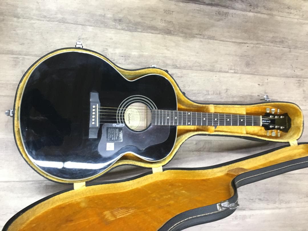 69starエピフォンEJ200 クロ　ハードケース付き