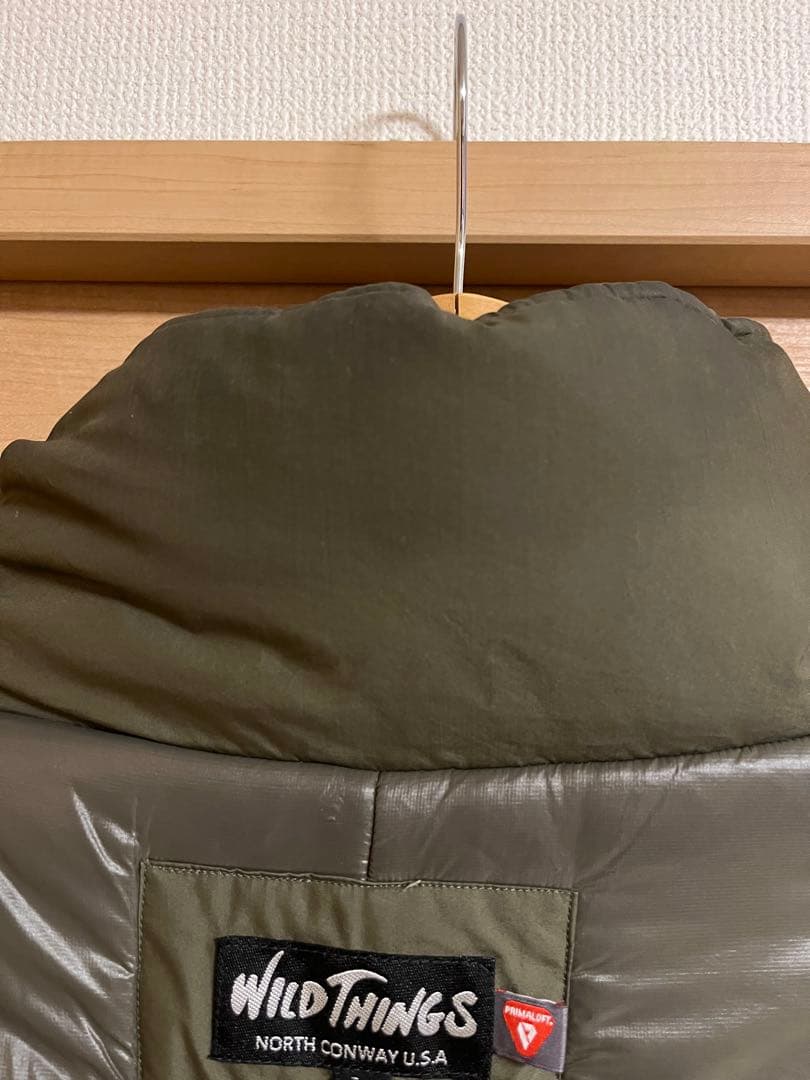 最終値下　WILDTHINGS×ナノユニバース　モンスターパーカー　プリマロフト