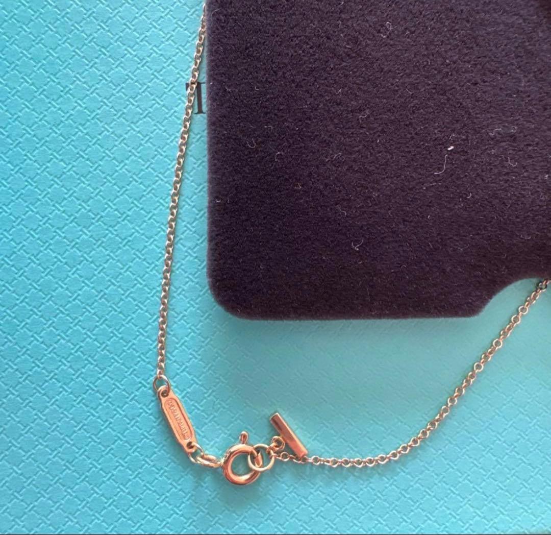 Tiffany & Co. スマイルネックレス　ローズゴールド